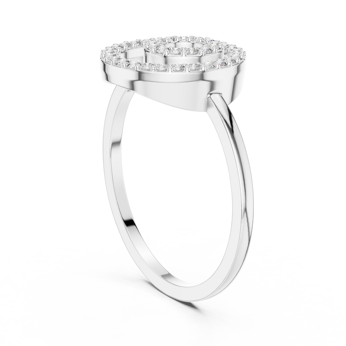 Celestine Orbit Lab Grown Diamond Ring