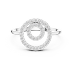Celestine Orbit Lab Grown Diamond Ring