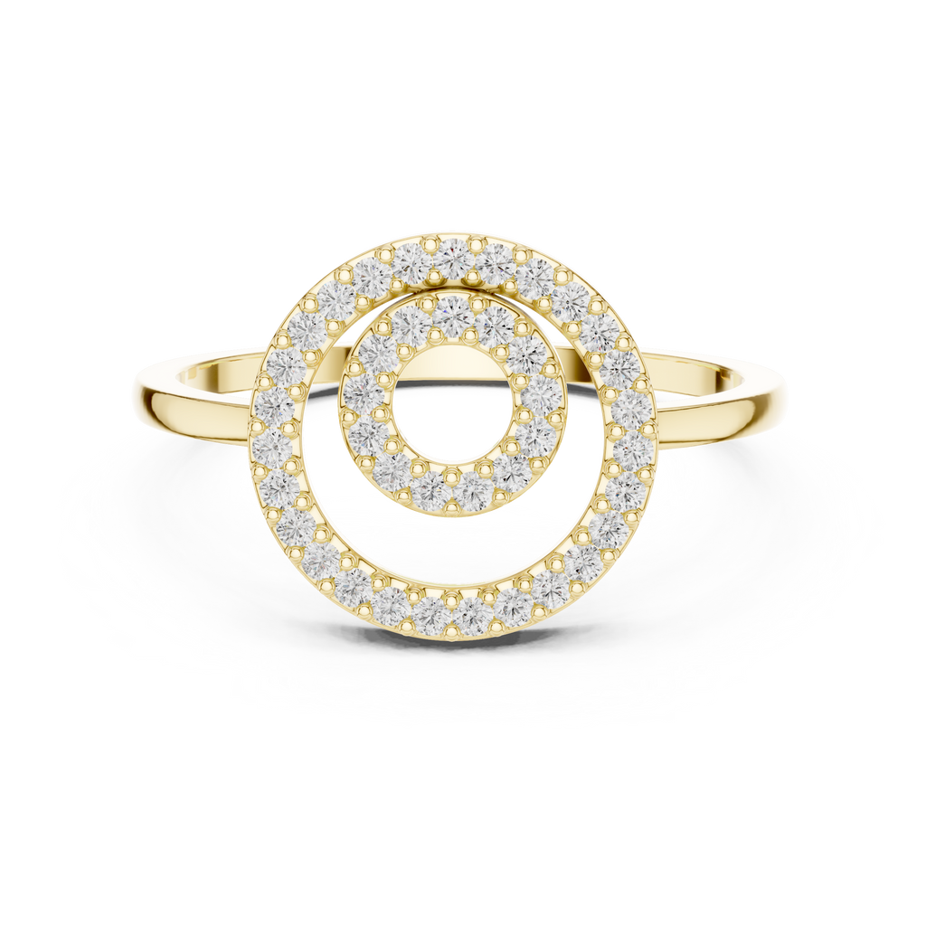 Celestine Orbit Lab Grown Diamond Ring