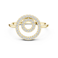 Celestine Orbit Lab Grown Diamond Ring
