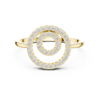 Celestine Orbit Lab Grown Diamond Ring