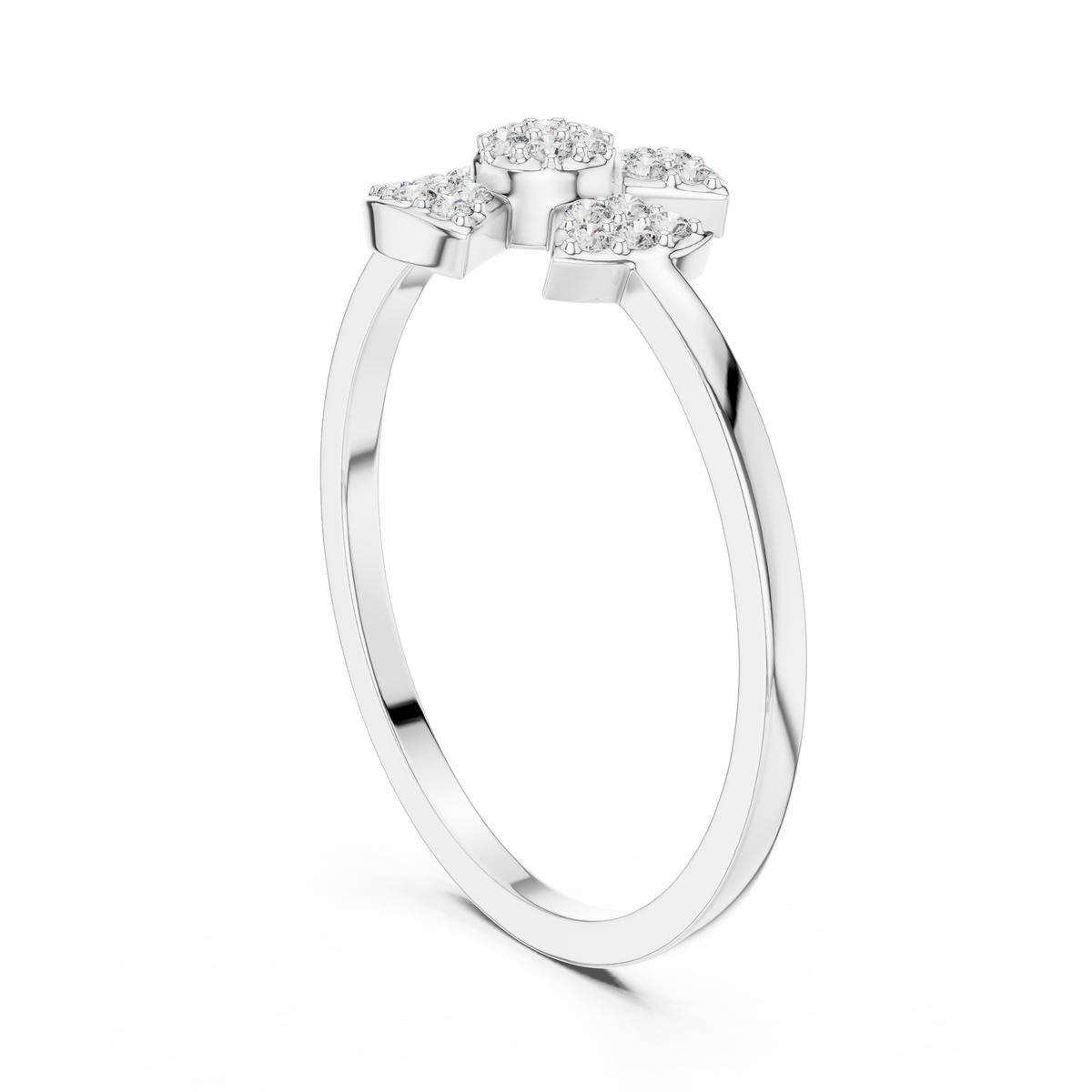 Florenza Floral Lab Grown Diamond Ring