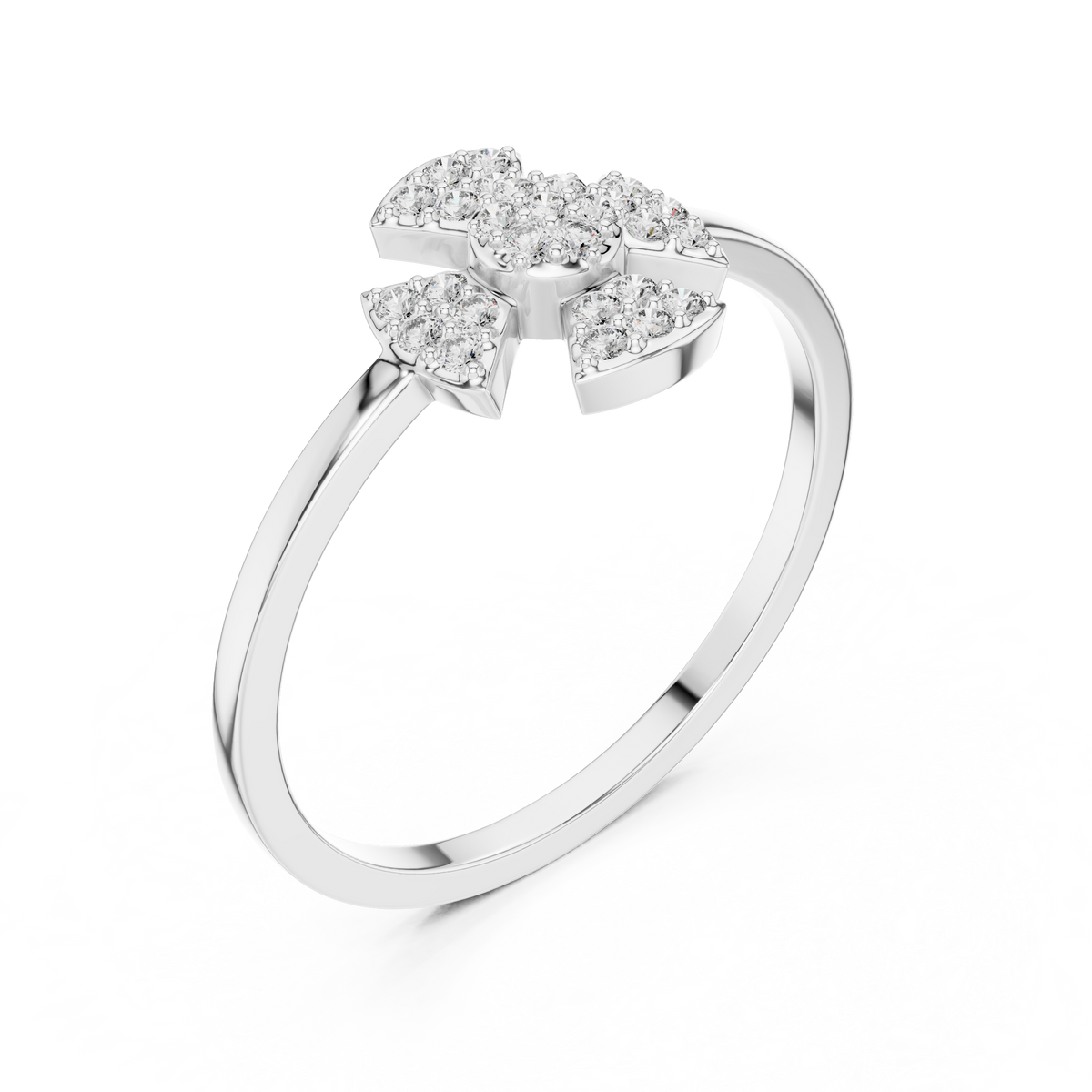 Florenza Floral Lab Grown Diamond Ring