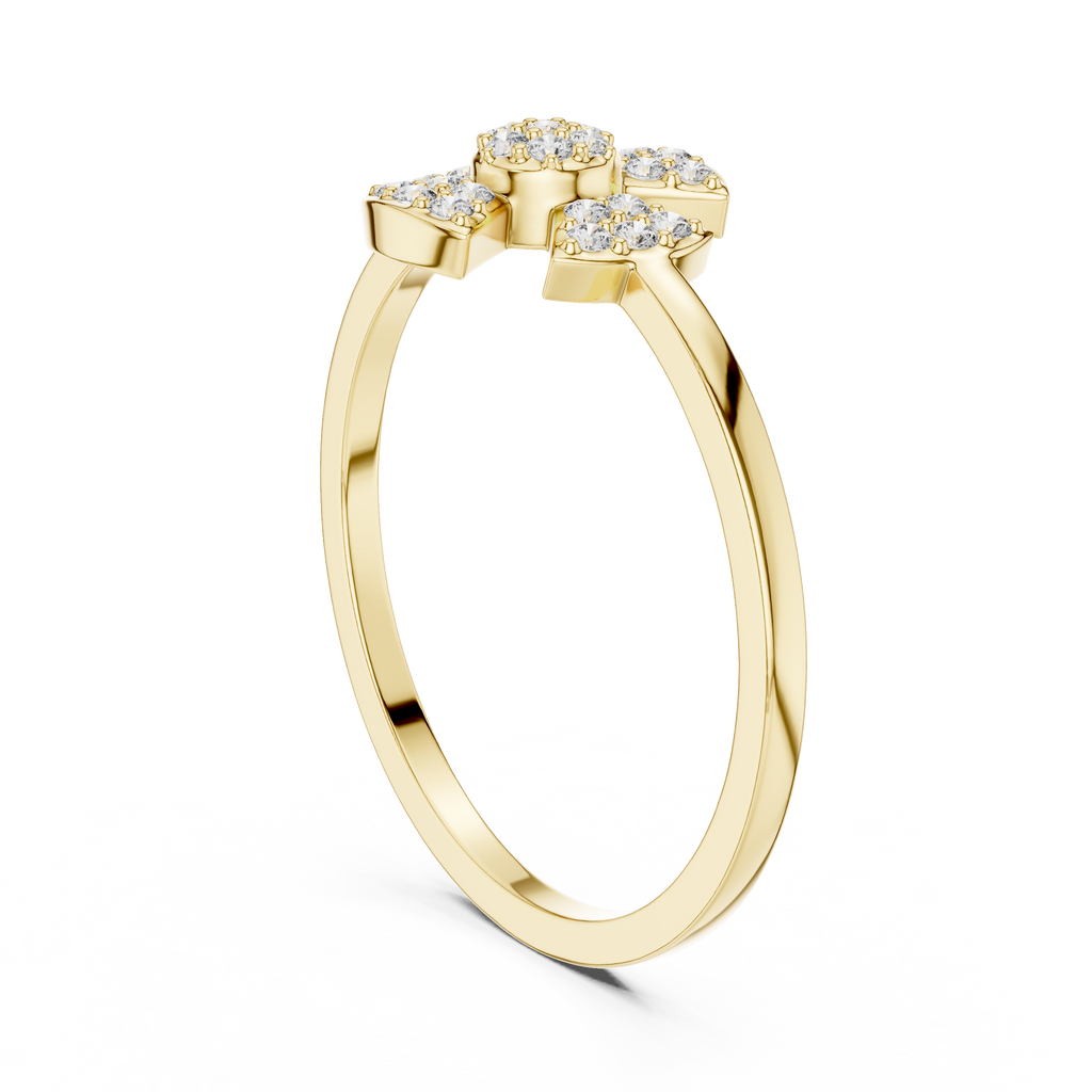 Florenza Floral Lab Grown Diamond Ring