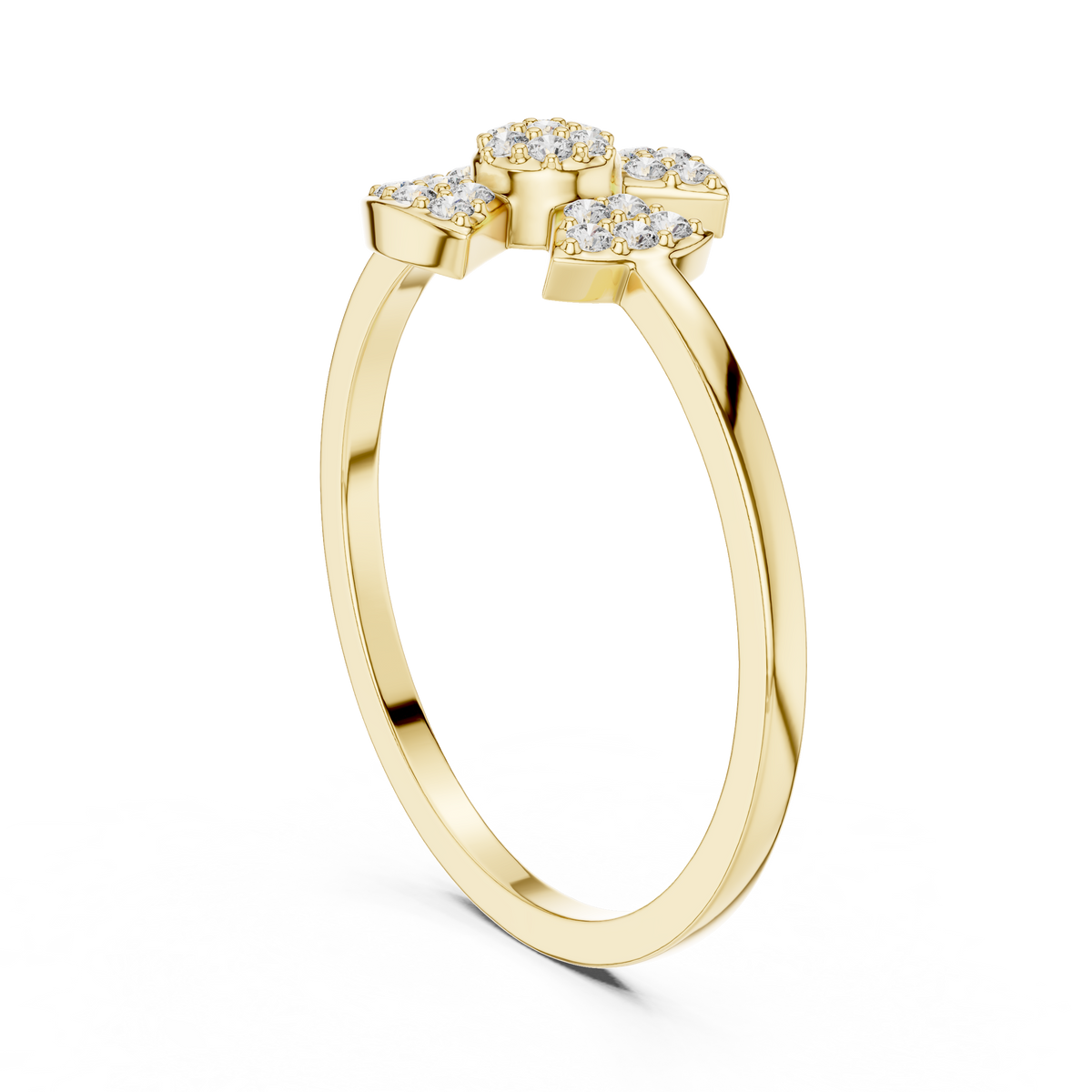 Florenza Floral Lab Grown Diamond Ring
