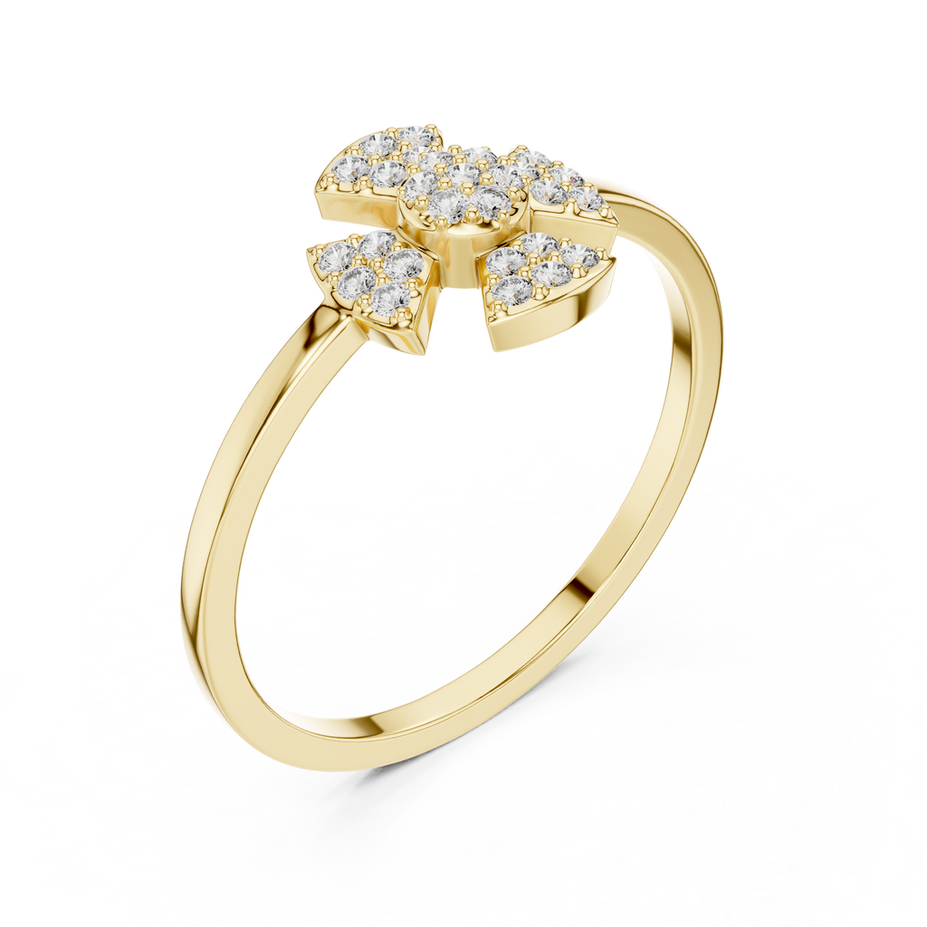 Florenza Floral Lab Grown Diamond Ring