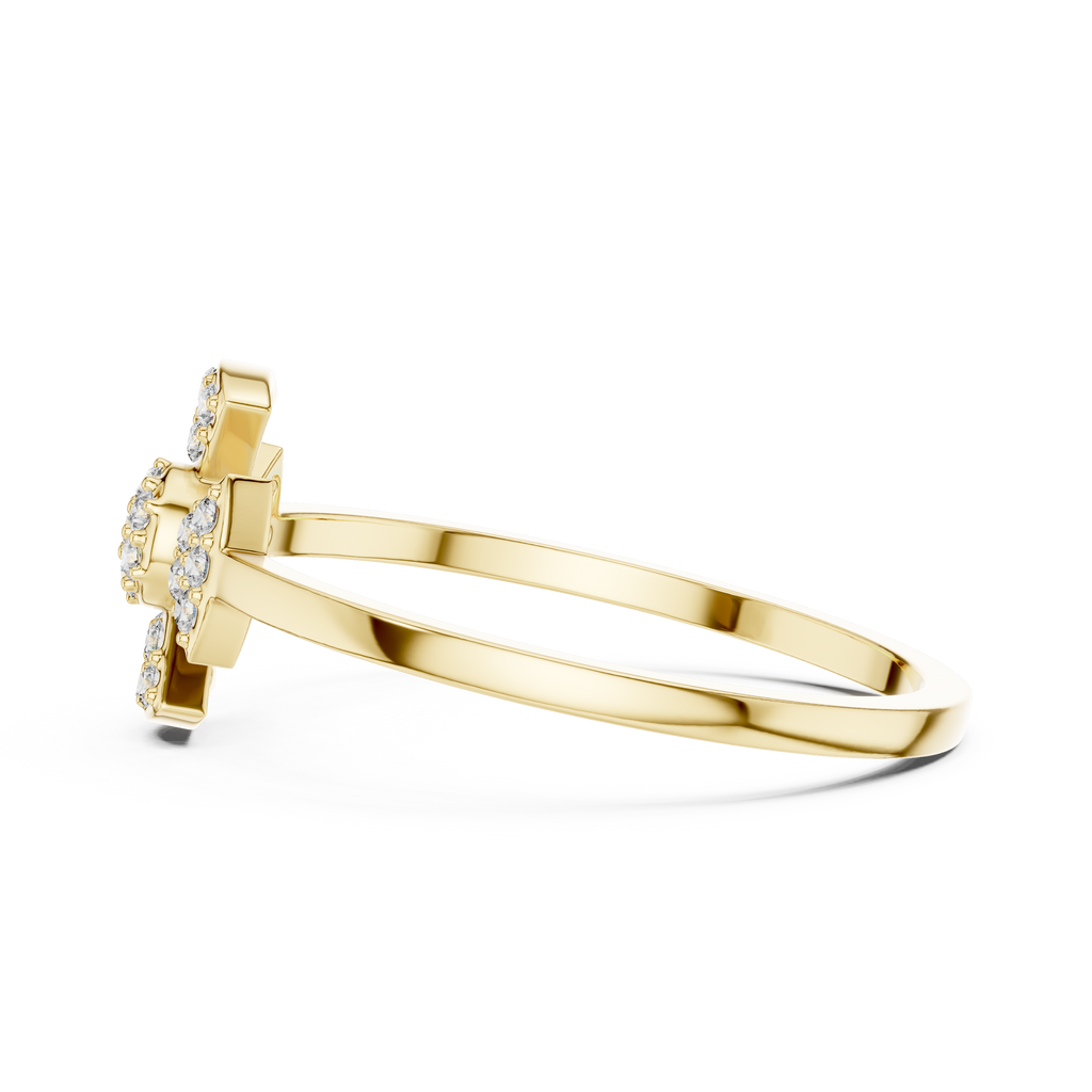 Florenza Floral Lab Grown Diamond Ring