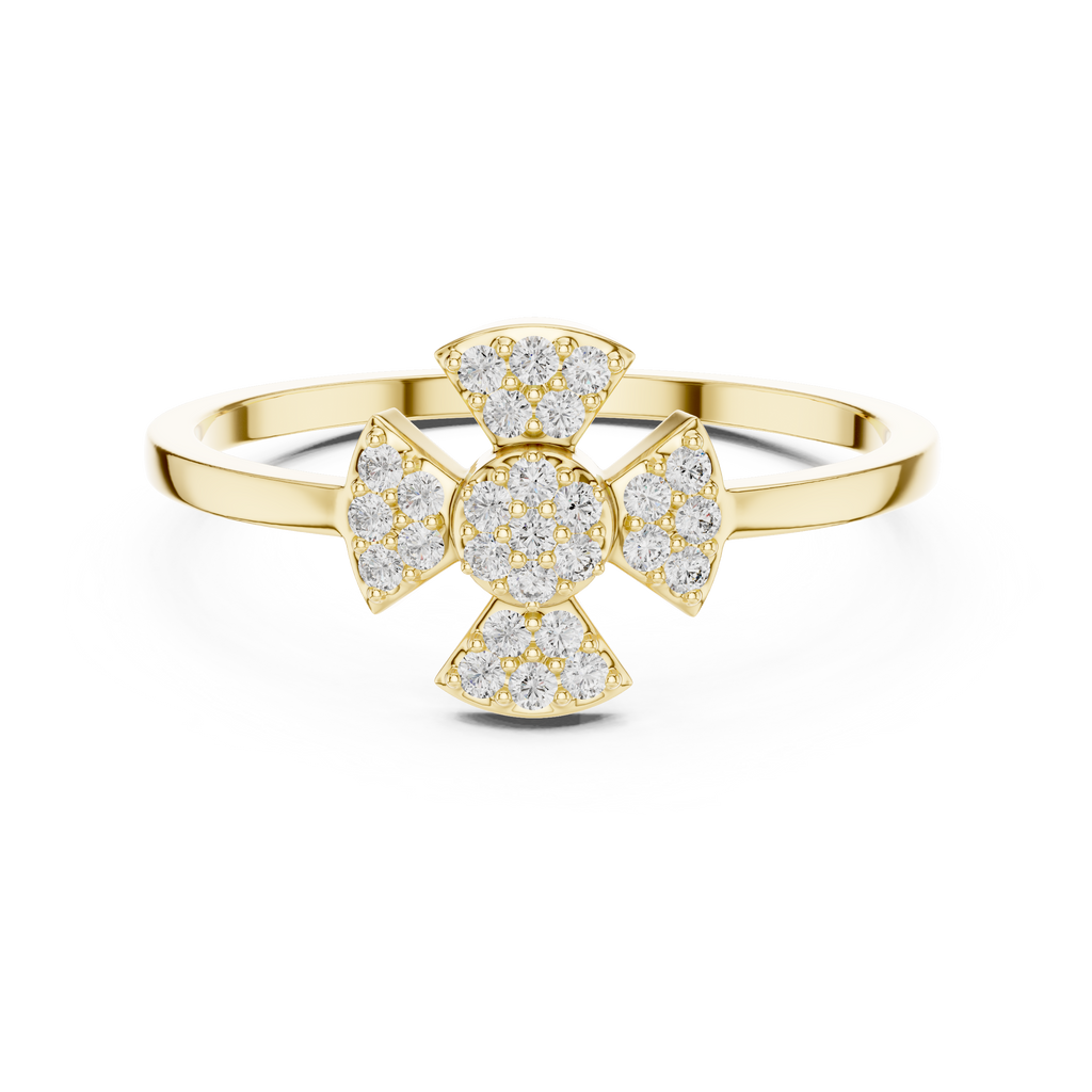 Florenza Floral Lab Grown Diamond Ring