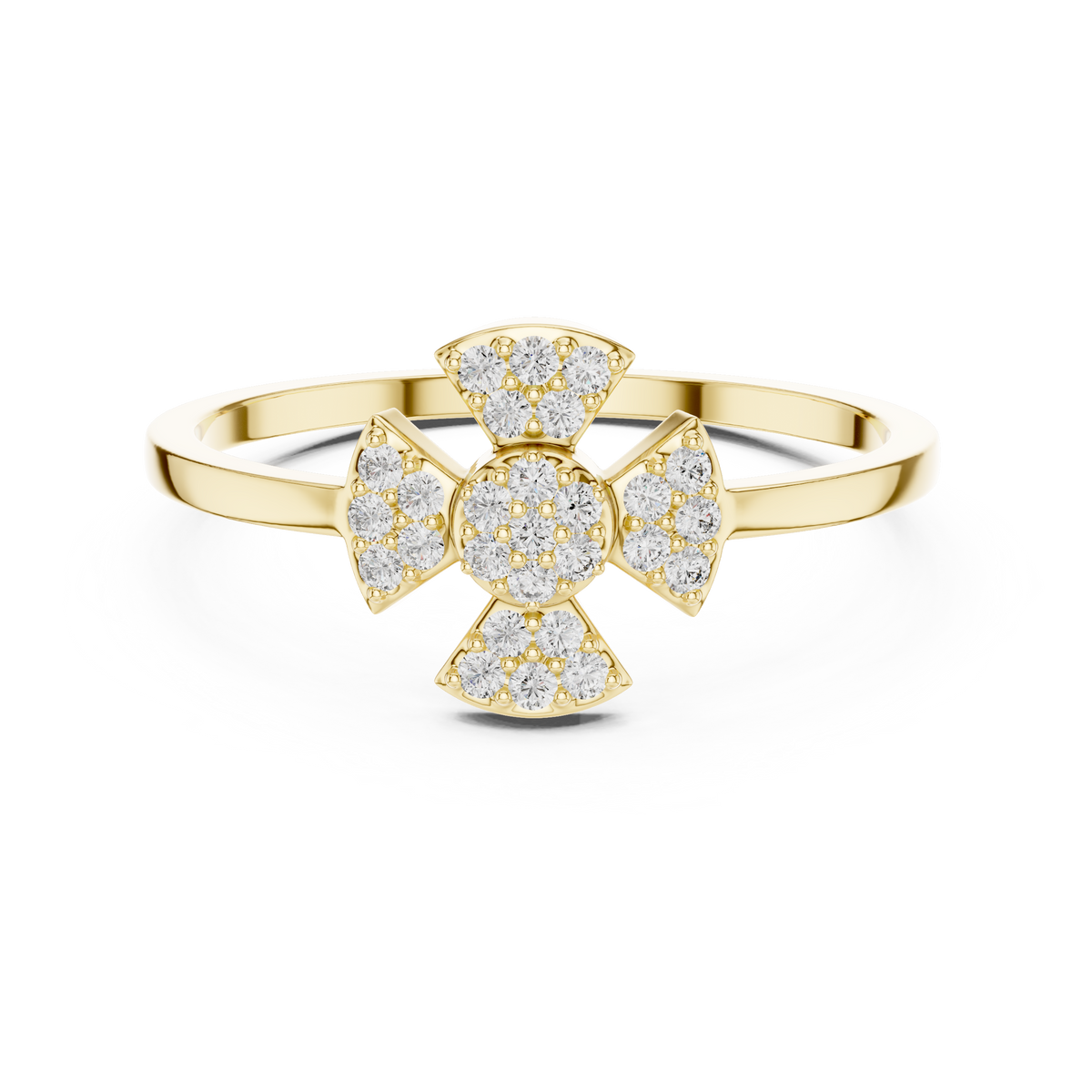 Florenza Floral Lab Grown Diamond Ring