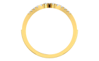 Elyvara Infinity Lab Grown Diamond Ring in Real Gold