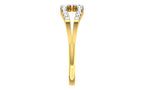 Elyvara Infinity Lab Grown Diamond Ring in Real Gold