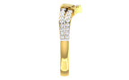 Veyra Chevron Lab Grown Diamond Band Ring