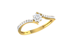 Petaline Floral Cluster Lab Grown Diamond Ring