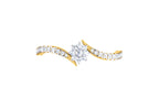 Petaline Floral Cluster Lab Grown Diamond Ring