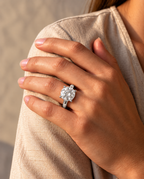 Pure Radiance Round Lab Grown Diamond Solitaire Ring