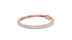 Latticia Square Frame Lab Grown Diamond Tennis Bracelet