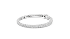 Latticia Square Frame Lab Grown Diamond Tennis Bracelet