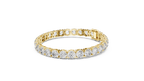 Grandelle Large Round Lab Grown Diamond Statement Tennis Bracelet