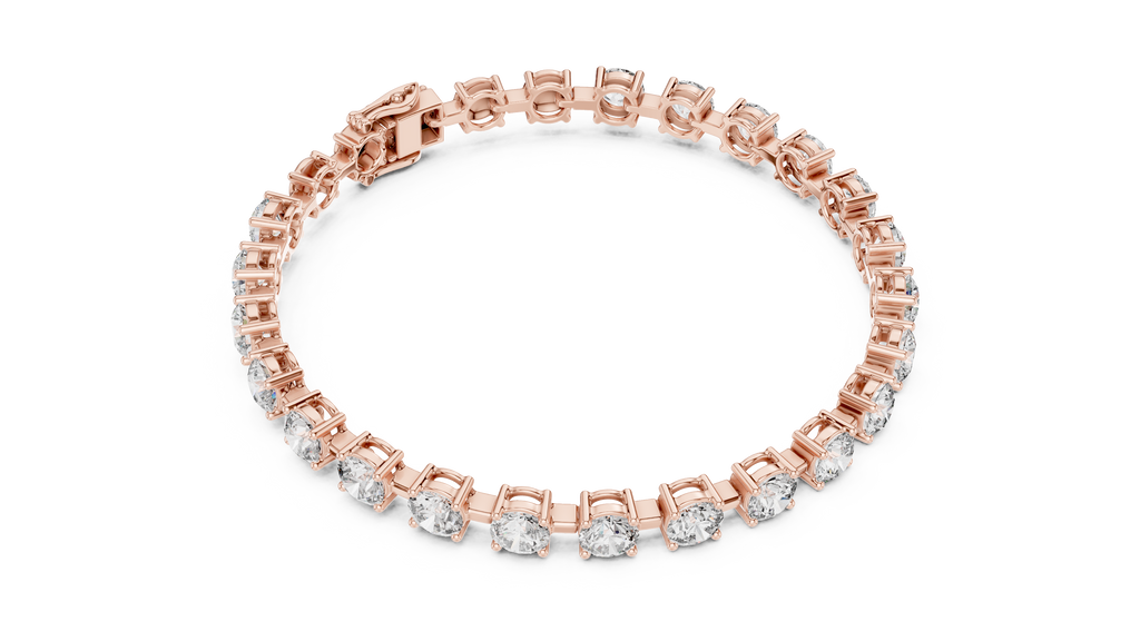 Solitelle Spaced Solitaire Lab Grown Diamond Tennis Bracelet