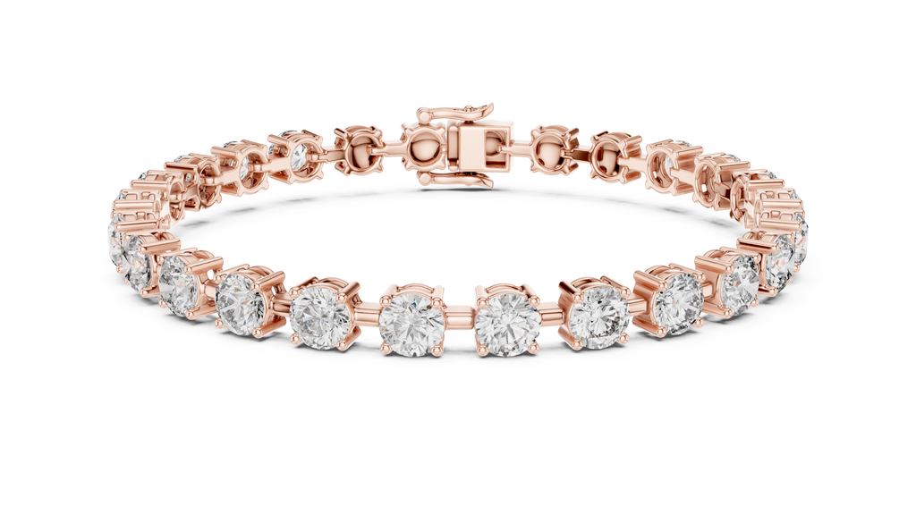 Solitelle Spaced Solitaire Lab Grown Diamond Tennis Bracelet