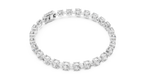 Solitelle Spaced Solitaire Lab Grown Diamond Tennis Bracelet