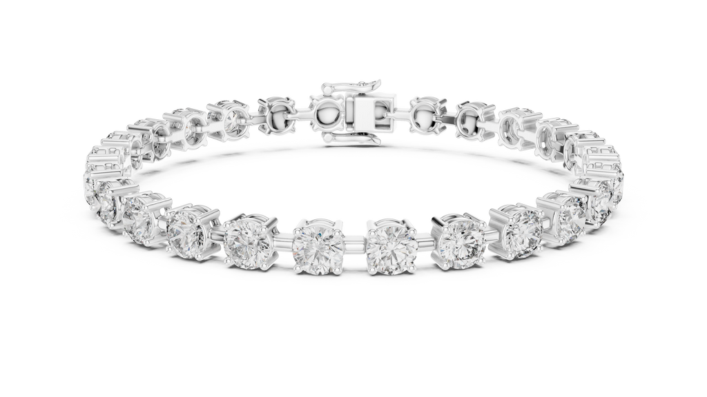 Solitelle Spaced Solitaire Lab Grown Diamond Tennis Bracelet