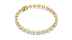 Solitelle Spaced Solitaire Lab Grown Diamond Tennis Bracelet