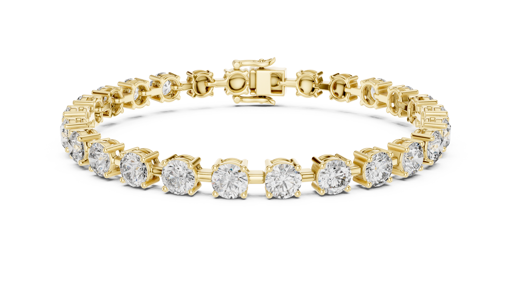 Solitelle Spaced Solitaire Lab Grown Diamond Tennis Bracelet