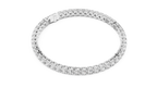 Rondelle Classic Round Lab Grown Diamond Tennis Bracelet