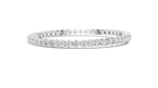 Rondelle Classic Round Lab Grown Diamond Tennis Bracelet