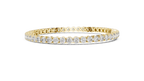 Rondelle Classic Round Lab Grown Diamond Tennis Bracelet