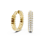 Marquisette Marquise Cut Lab Grown Diamond Inside-Out Hoop Earrings