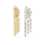 Aphrodite Lab Grown Diamond Waterfall Chandelier Earrings