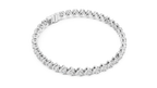 Sinuelle S-Link Round Lab Grown Diamond Tennis Bracelet