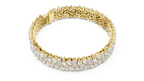 Wisteline Wide Cluster Lab Grown Diamond Statement Bracelet