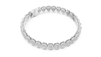 Halovere Radiant Cut Halo Lab Grown Diamond Tennis Bracelet