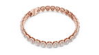 Aureola Radiant Cut Halo Lab Grown Diamond Link Bracelet