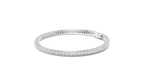 Ovaline Slim Oval Cut Lab Grown Diamond Tennis Bracelet