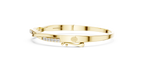 Twilara Twist Crossover Lab Grown Diamond Bangle Bracelet