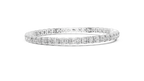 Cushelle Classic Cushion Cut Lab Grown Diamond Tennis Bracelet