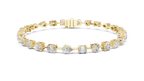 Kaleidora Mixed-Shape Lab Grown Diamond Station Bracelet