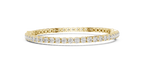 Everelle Slim Single Row Round Brilliant Four Prong Lab Grown Diamond Tennis Bracelet