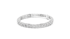 Classelle Single Row Round Brilliant Four Prong Lab Grown Diamond Tennis Bracelet