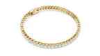 Foliara Angled Marquise Lab Grown Diamond Tennis Bracelet