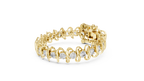 Hochzeitsarmband aus Rotgold mit Diamanten – Einzigartiger Stil