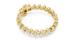Hochzeitsarmband aus Rotgold mit Diamanten – Einzigartiger Stil
