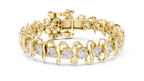 Hochzeitsarmband aus Rotgold mit Diamanten – Einzigartiger Stil