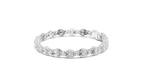 Laurelle Double Row Marquise Cut Lab Grown Diamond Tennis Bracelet