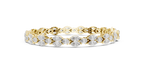 Laurelle Double Row Marquise Cut Lab Grown Diamond Tennis Bracelet