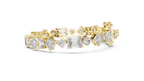 Kaleidelle Geometric Mixed Cut Lab Grown Diamond Tennis Bracelet